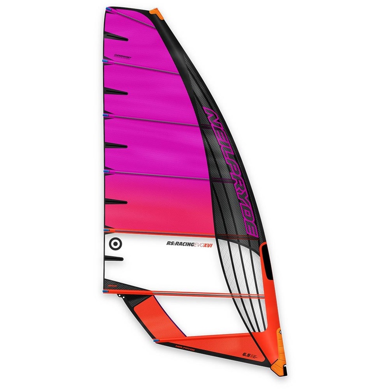 Racing Evo XVI Windsurf Sail|C3 Juicy Orange/Purple|4,9|5,3|5,6|6,5|7,4|8,2|9,0