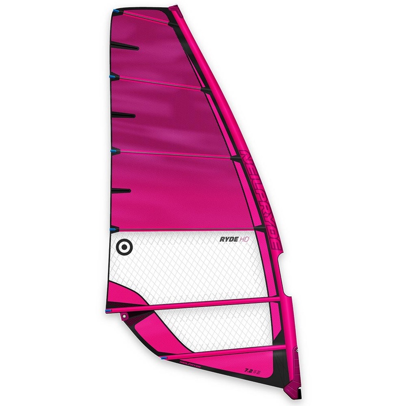 Ryde HD Windsurf Sail|C2 Hot Pink/Berry|5,7|6,2|6,7|7,2|7,7
