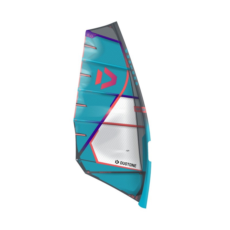 Duke HD Windsurf Sail|C13:turquoise/grey|4.2|4.5|4.7|5|5.4|5.8|6.2|6.7