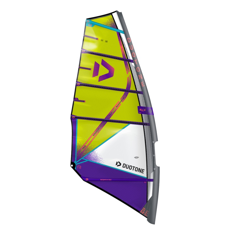 Duke SLS Windsurf Sail|C13:turquoise/grey|C09:yellow/turquoise|4.2|4.5|4.7|5|5.4|5.8|6.2