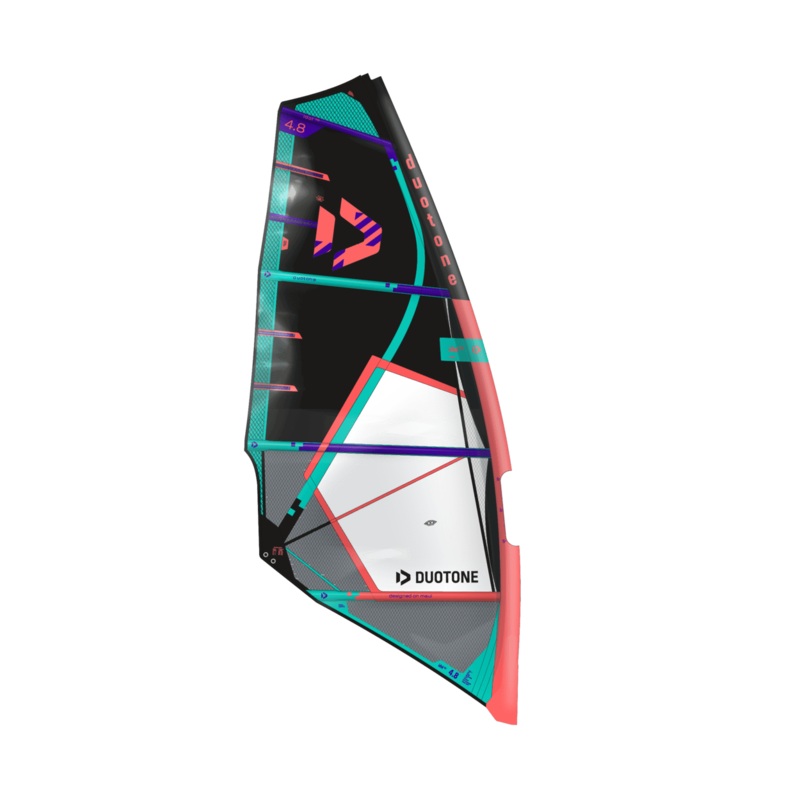 Idol LTD Windsurf Sail|C10:black/pistaccio|3.6|4|4.4|4.8|5.2