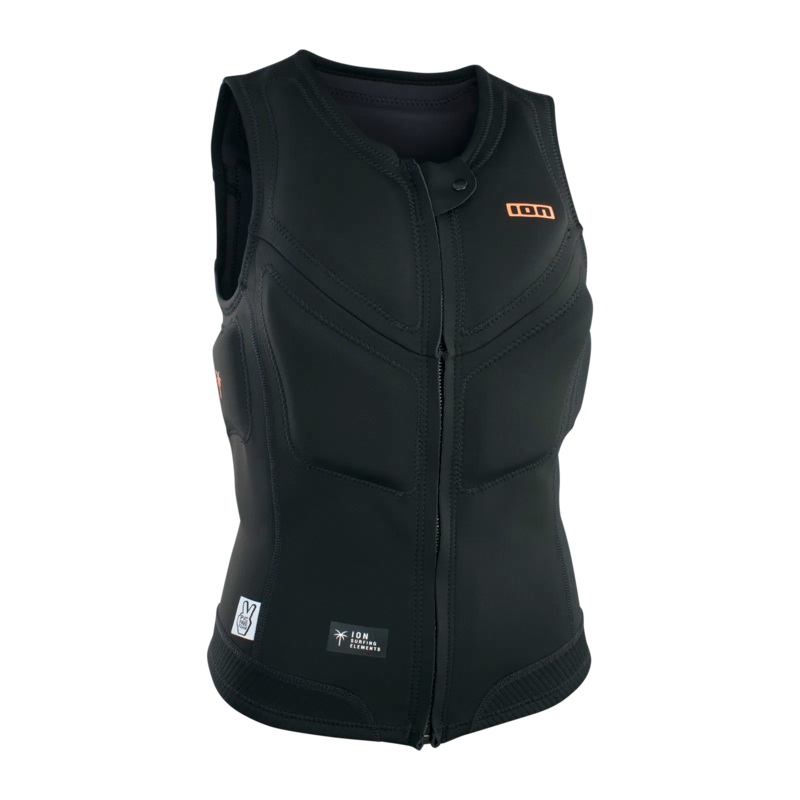 Ivy Vest Front Zip Womens|900 black|518 scarlet-red|140/10|152/12|34/XS|36/S|38/M|40/L|42/XL