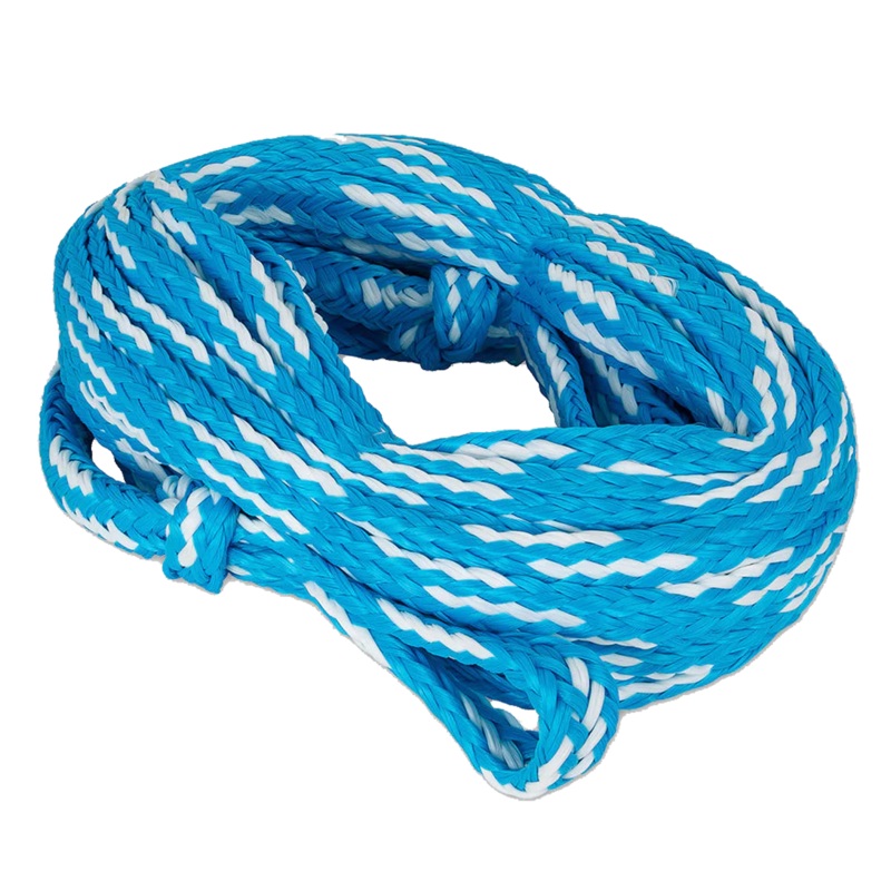 Rope 6P Towable Tube Rope|Aqua/White|Yellow/Aqua