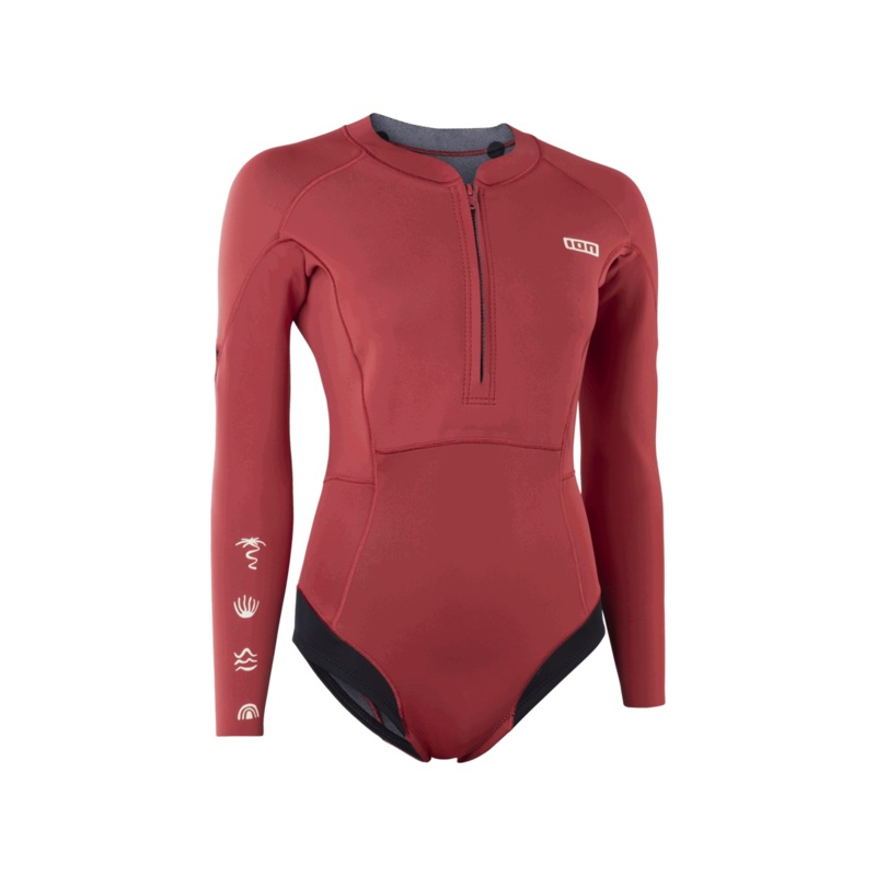Amaze Hot Shorty 1.5 LS Front Zip Womens Wetsuit