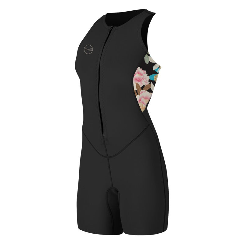 Bahia 1.5mm Front Zip Womens Shorty