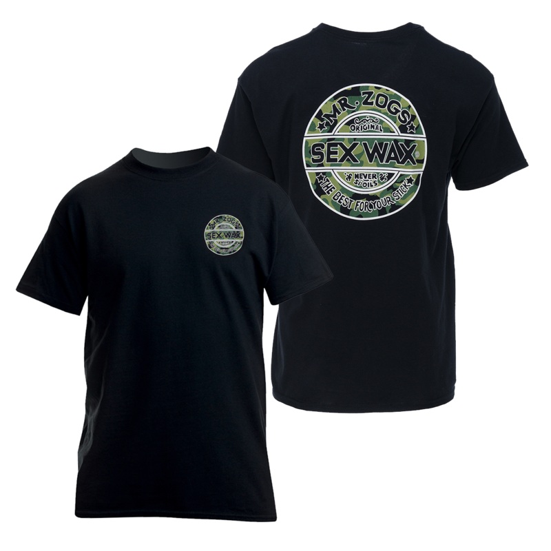 Sexwax Tee Camo|BLACK|S|M|L|XL