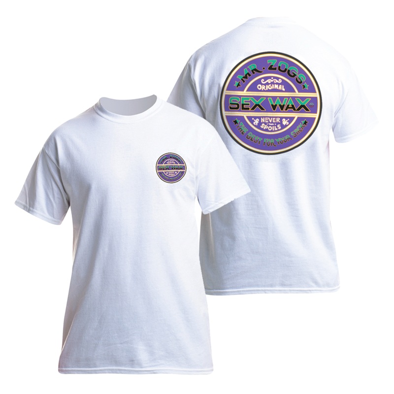 Sexwax Tee Two Tone|WHITE|S|M|L|XL