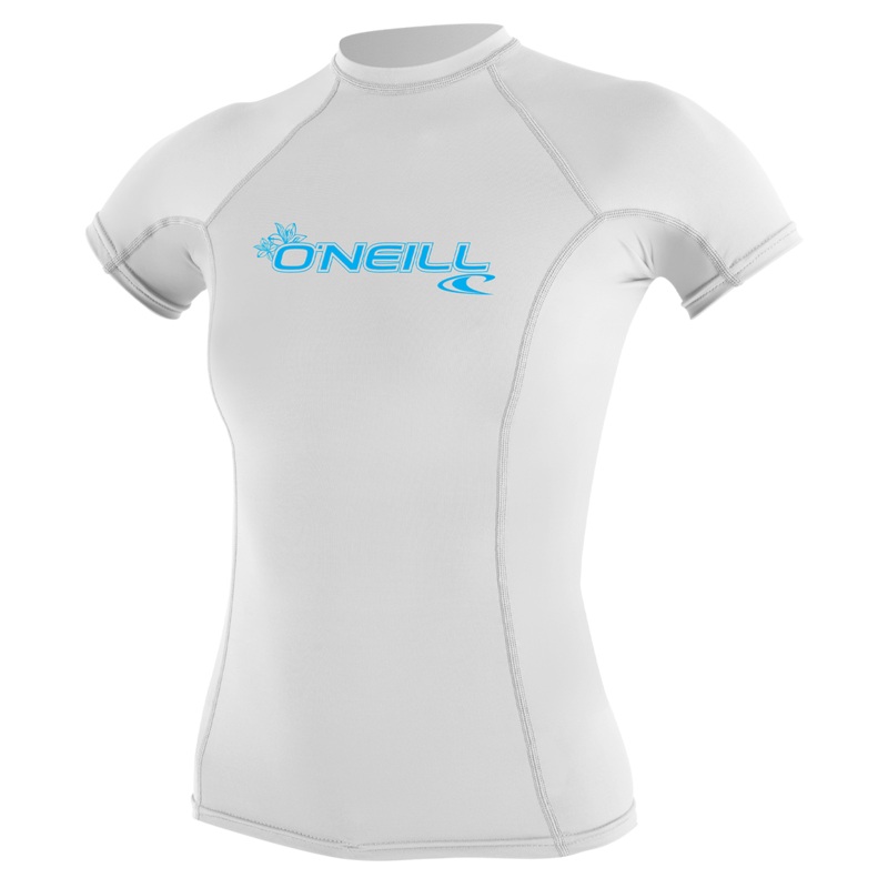 Womens Short Sleeve Rash Guard