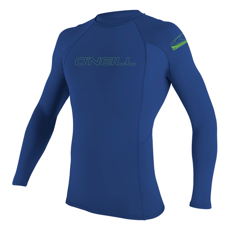 Youth Long Sleeve Rash Guard|PACIFIC|WHITE|WATERMELON|LIME|LIGHTAQUA|4|6|8|10|12|14|16