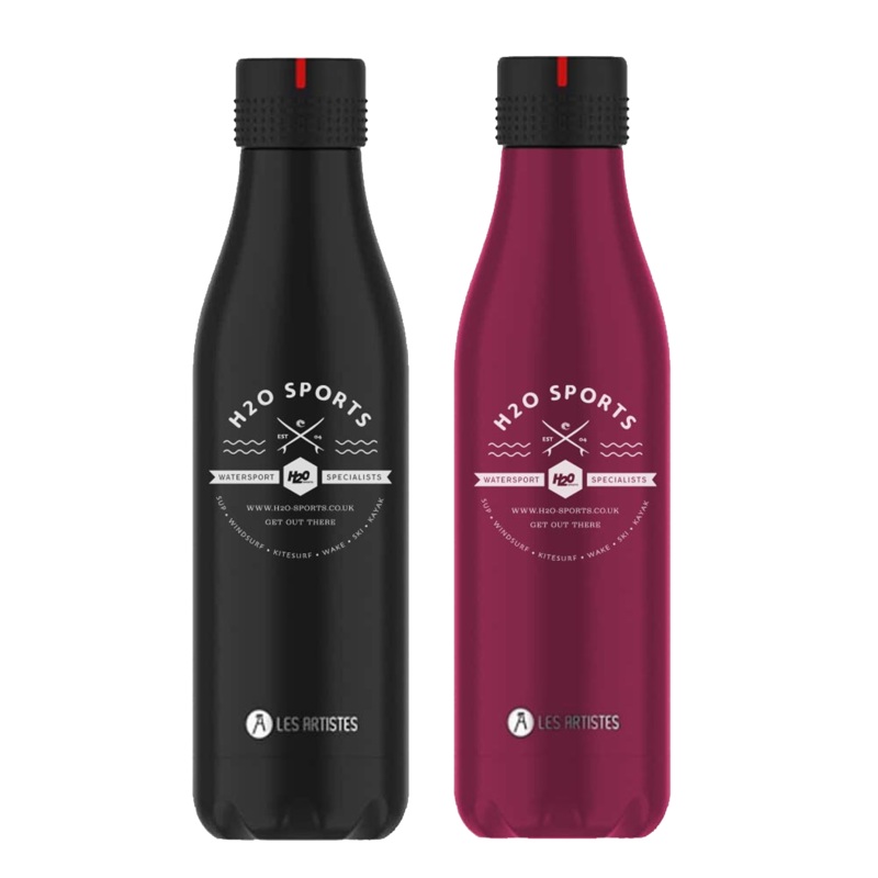 H2O Insulated Bottle|Black|Wine