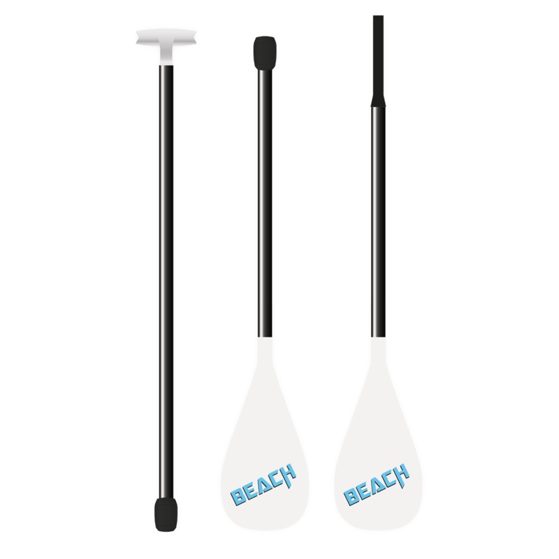 SUP-YAK Beach Alu Paddle