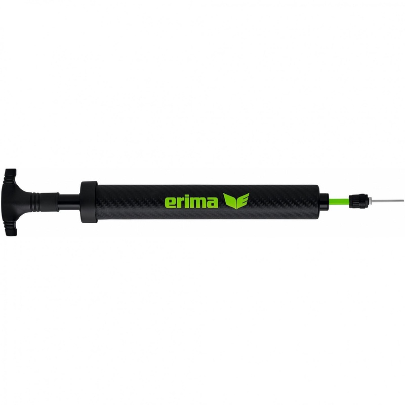 Ball pump Erima 12’|black|green leaf