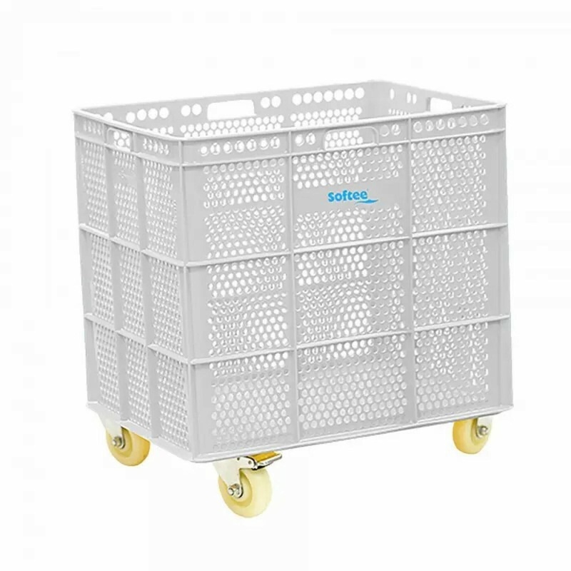 Cart with wheels Softee|white