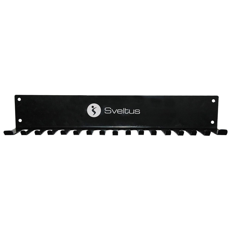Rope and elastic wall storage rack Sveltus