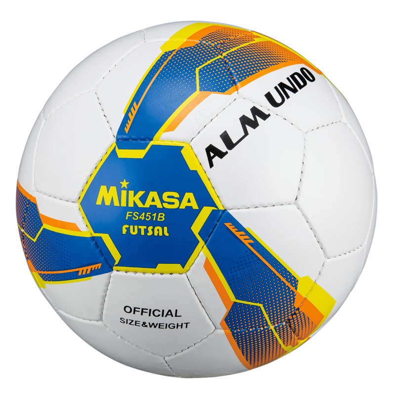 Futsal Ball Mikasa FS451B-BLY|white|blue