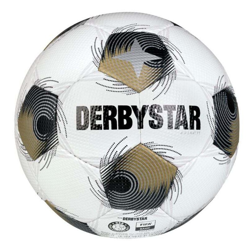Soccer Ball Derbystar TT|white|gold
