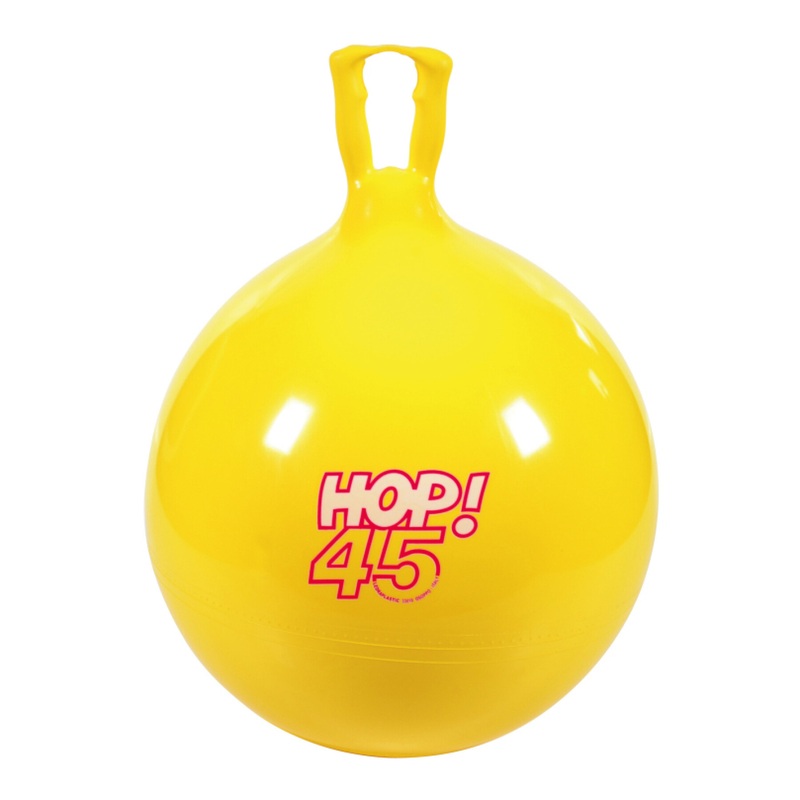 Spring and bounce ball Gymnic Hop