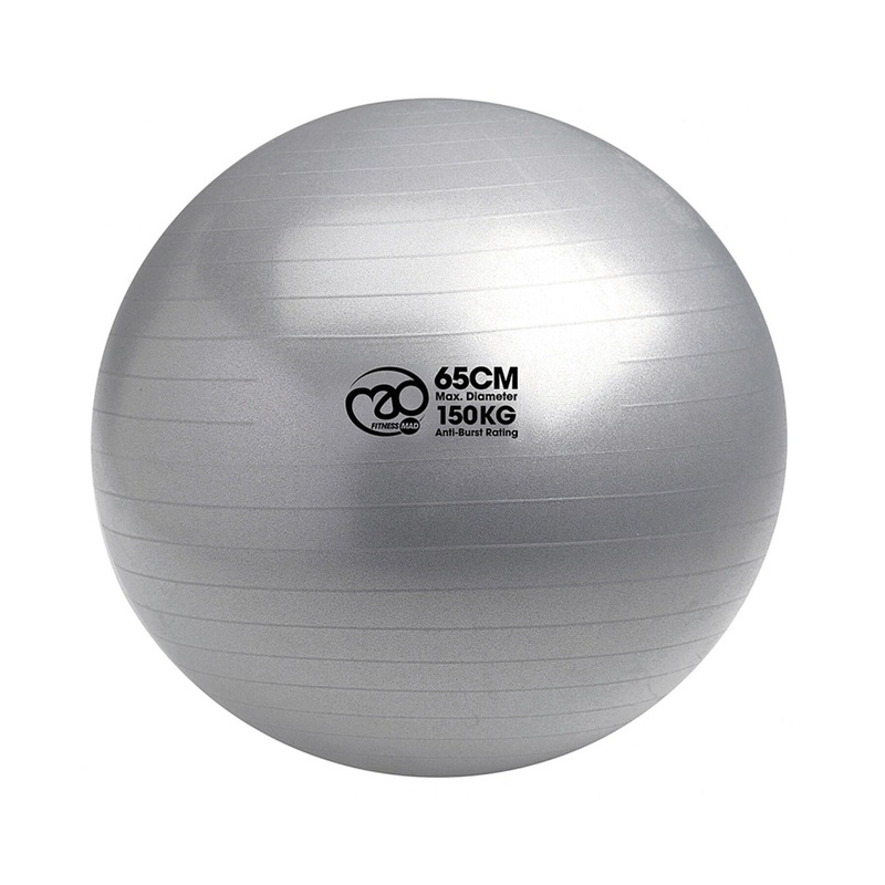 Ballon suisse anti-\u00e9clatement Fitness-Mad [Size 65cm]