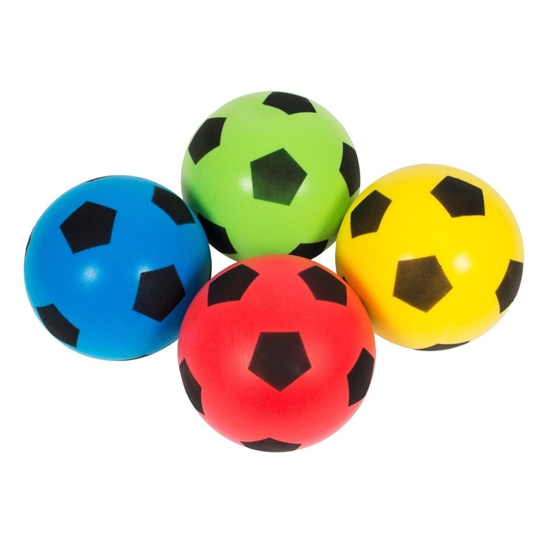 Megaform Softy Foam Soccer Ball Four-Pack