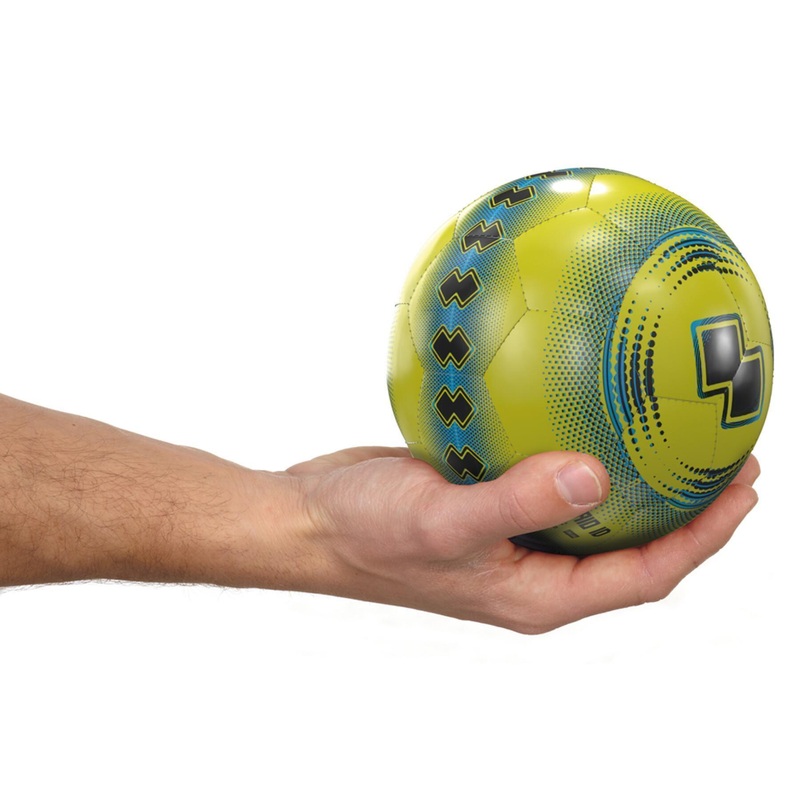Mini soccer ball Errea|yellow|black|blue