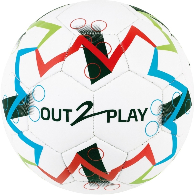 Soccer Ball Out2Play T3|white red