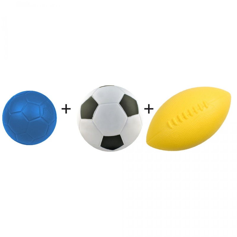Sporti France Dynamic Foam Three-Pack Discovery Balls