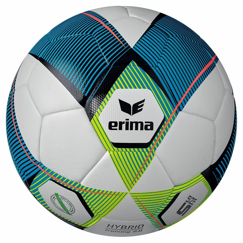 Ball Erima Hybrid 2.0|mykonos blue|lime