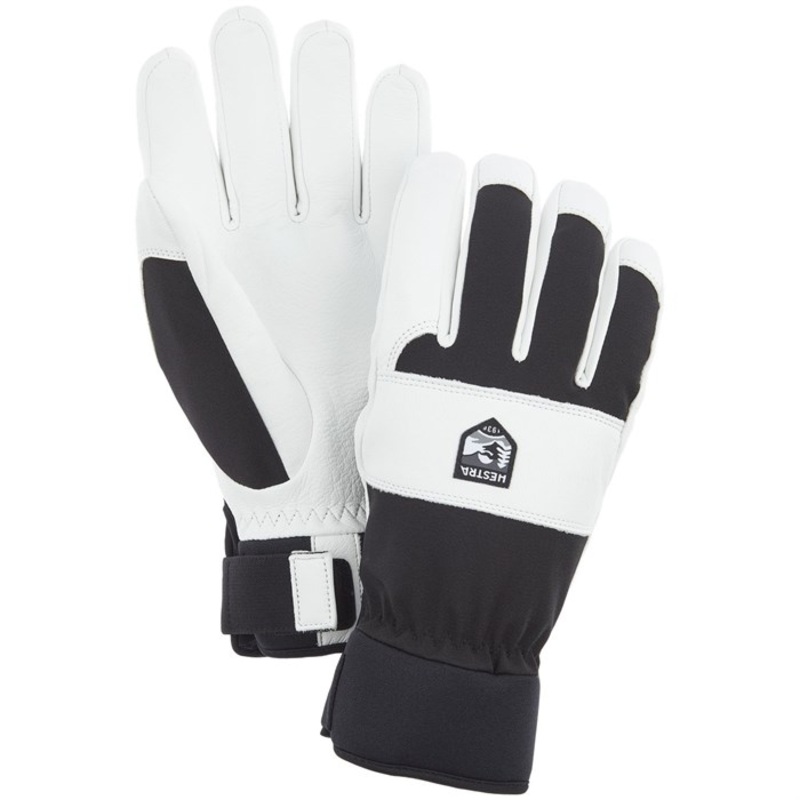 Hestra Vernum Spring Gloves|Black/Off White|Black/White|6