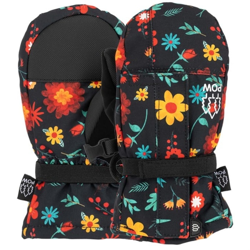 POW MC Mittens – Toddlers’|Floral|2|3