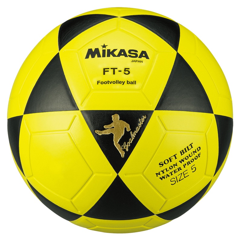 Soccer Ball Mikasa FT-5BKY FV|yellow black