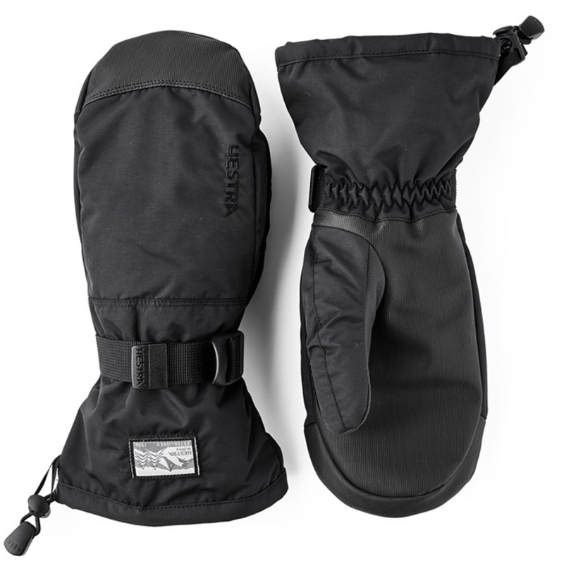 Hestra Gauntlet Sr Mittens|Black/Black|7|8|9|10|11