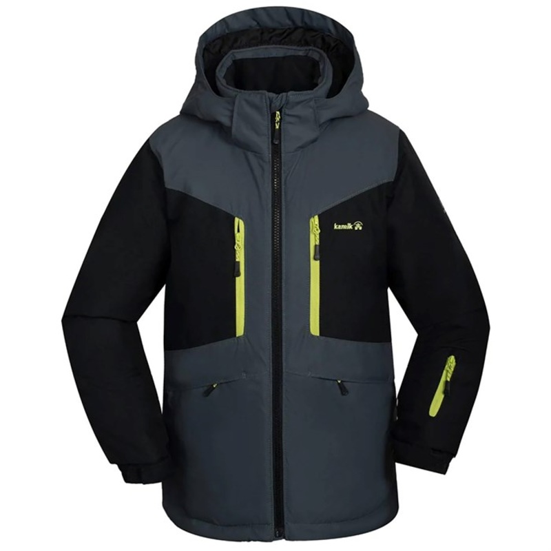 Kamik Max Jacket – Boys’|Asphalt/Black|7|8|10