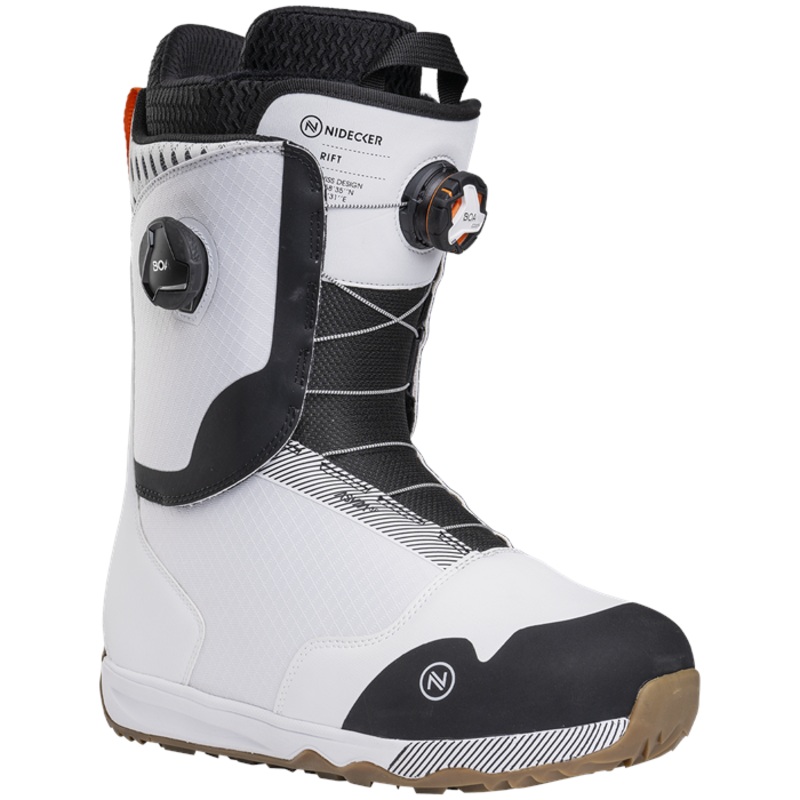 Nidecker Rift Snowboard Boots|White|8.5