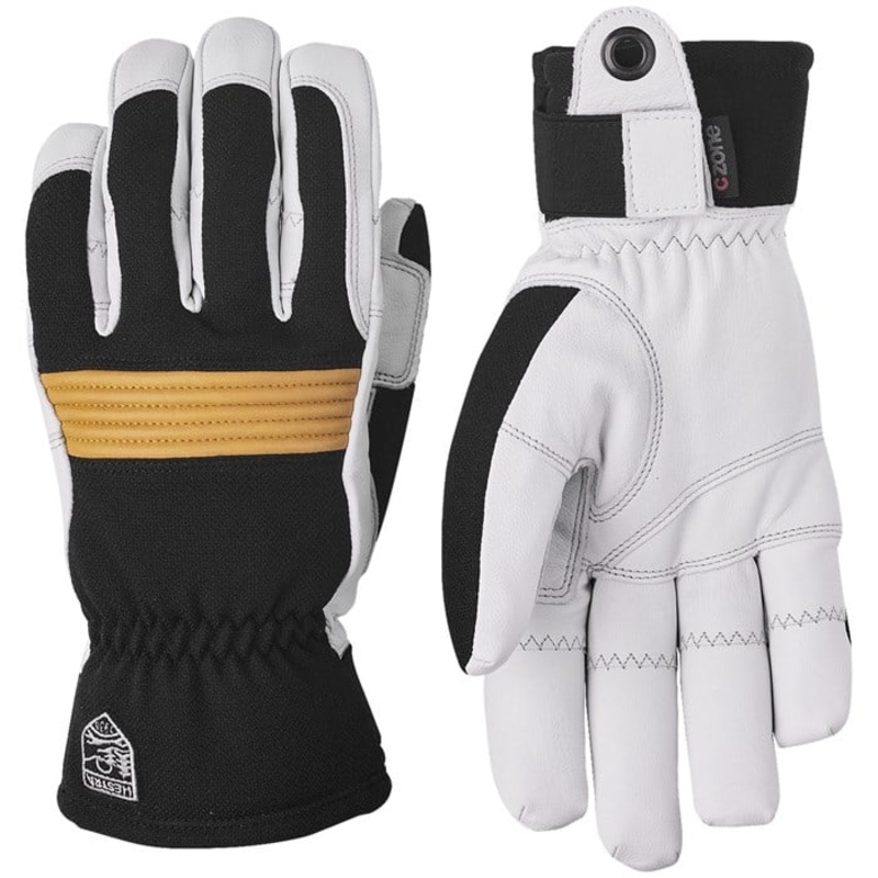 Hestra Couloir Gloves – Used|Black/Off White|7