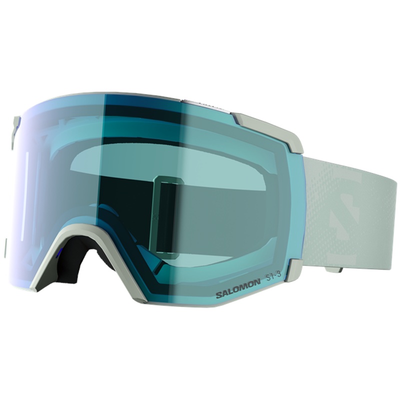 Salomon S/VIEW Goggles|White Moss/Photo Blue|White/ Photo Blue