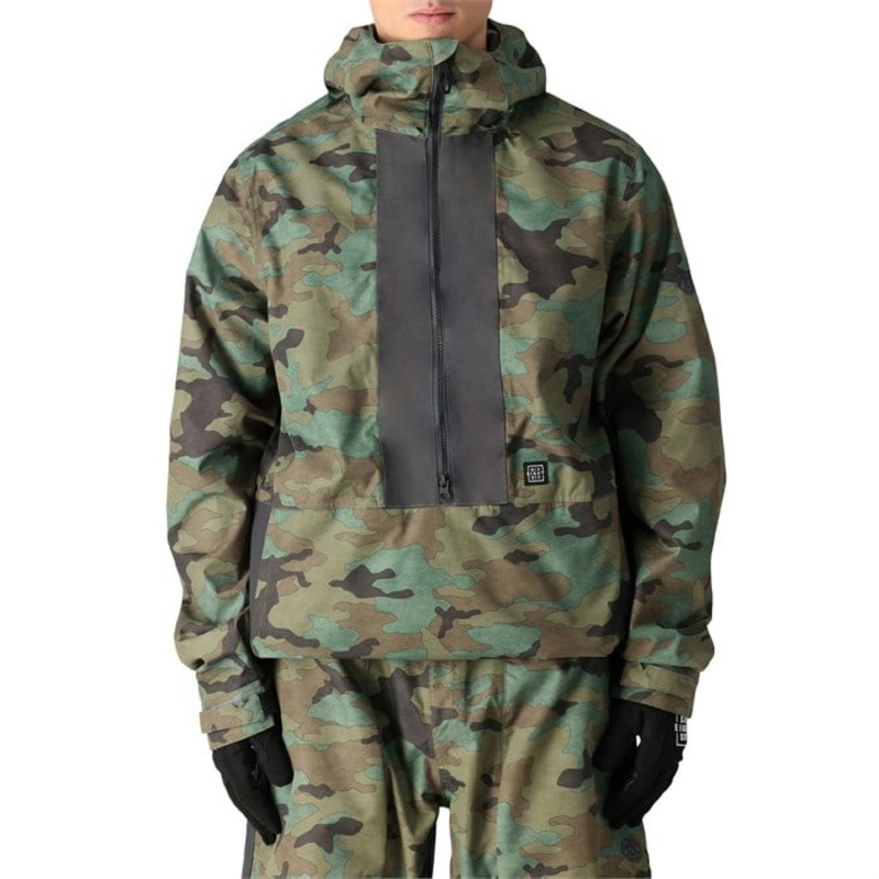 686 Ghost 2.5L Anorak – Men’s|Fatigue Camo Colorblock|S|M|L