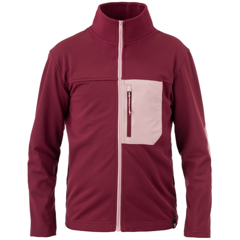 Flylow Huck Fleece – Kids’|Black|Ruby|Rye|XXS|XS|S|M|L|XL