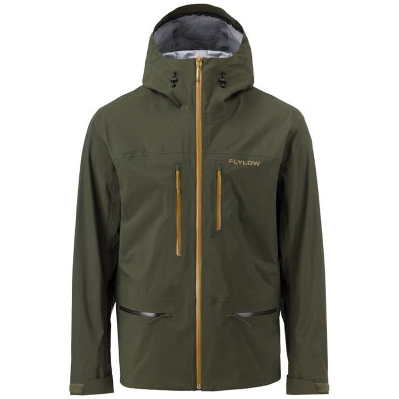 Flylow Kane Jacket – Men’s|Evergreen|Marble/Black|S|XXL