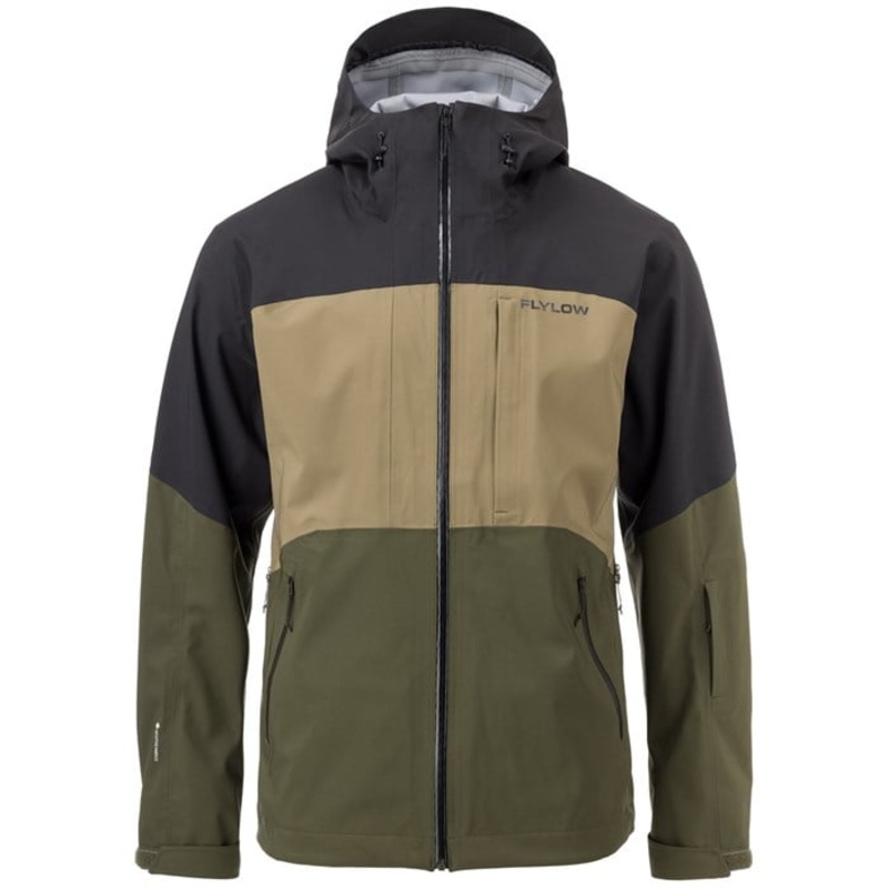 Flylow Malone Jacket – Men’s|Black/Capers/Evergreen|Blaze/Bigfoot/Black|Rye/Black|S|M|L|XL|XXL
