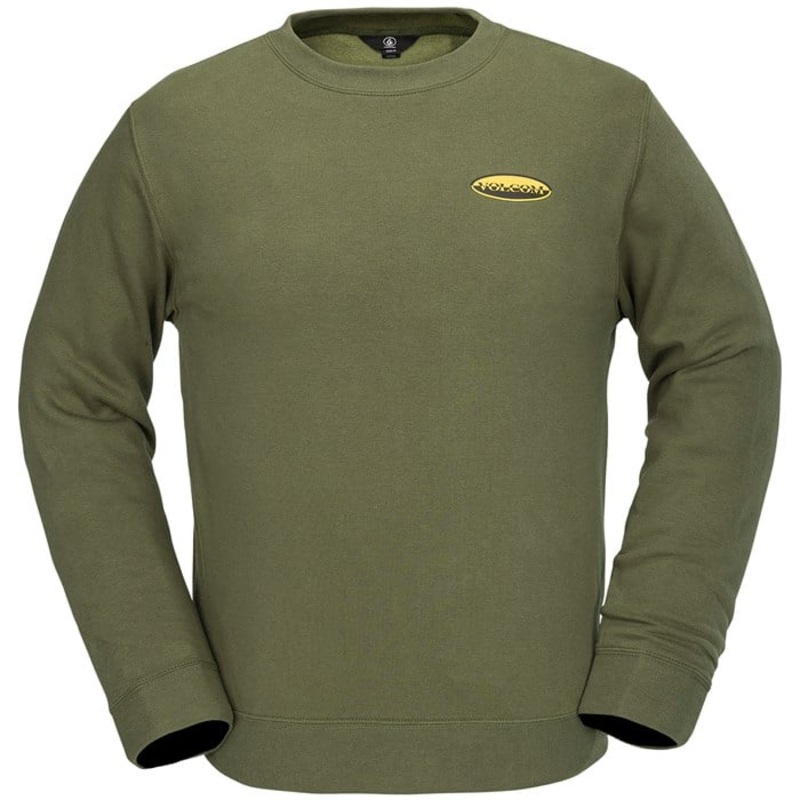 Volcom Essential Crew – Men’s|Black|Ivy|Redwood|S|M