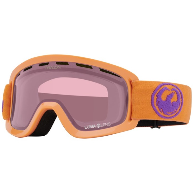 Dragon Lil D Goggles – Kids’|Apricot/LumaLens Light Rose|Charcoal/LumaLens Amber|Lil Dinos/LumaLens Dark Smoke|Murasaki/LumaLens Amber