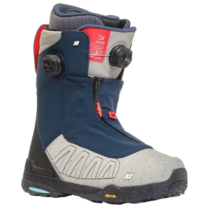 K2 Orton Snowboard Boots 2025|Black|Deep Blue|12|13
