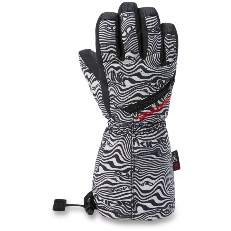 Dakine Tracker Gloves – Kids’|Black|Burnished Lilac|Dakine Waves|S|M|L|XL