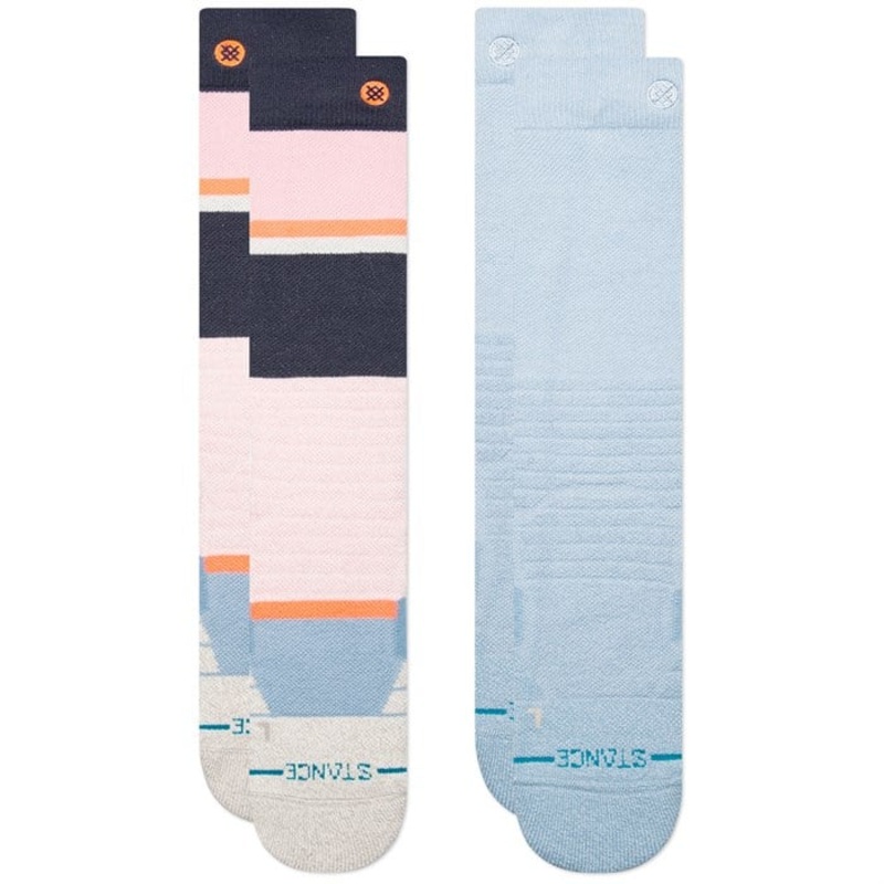 Stance Powdered Mid Poly Snow Socks 2-Pack