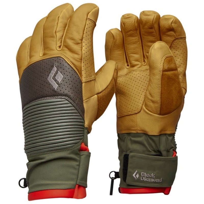 Black Diamond Impulse Gloves|Beeswax-Walnut|Black-Black|S|XL