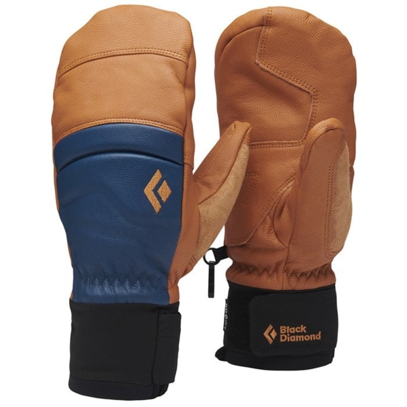 Black Diamond Spark Mittens|Black-Black|Henna-Ink Blue|S|L