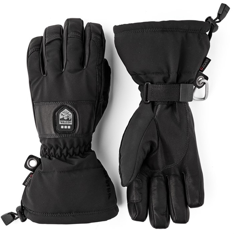 Hestra Heater Gauntlet Gloves|Black|6|11