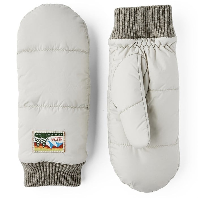 Hestra Otra Mittens|Black|Natural Beige|6|7|8|9|10|11
