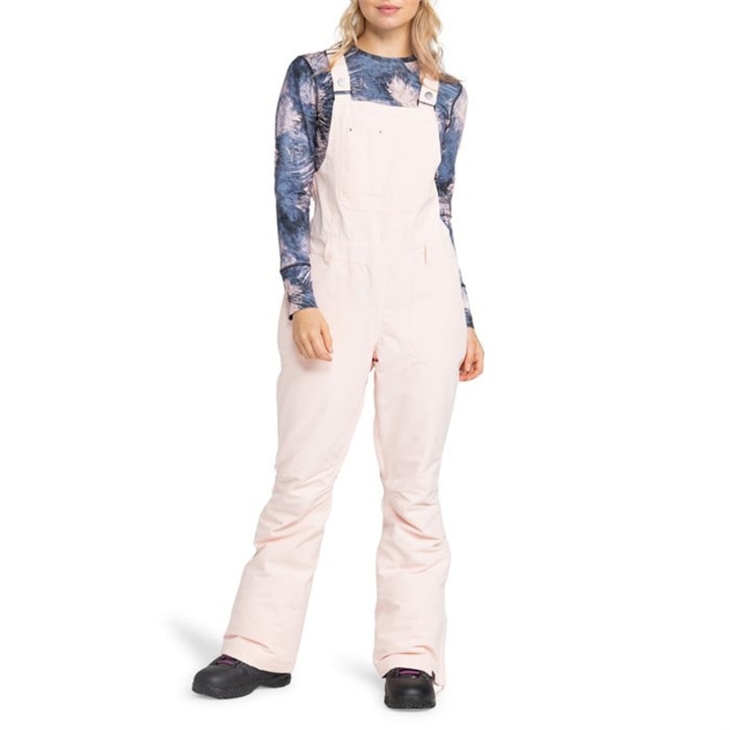 Roxy Rideout Bibs – Women’s|Lily Pad|Pink Salt|S|L