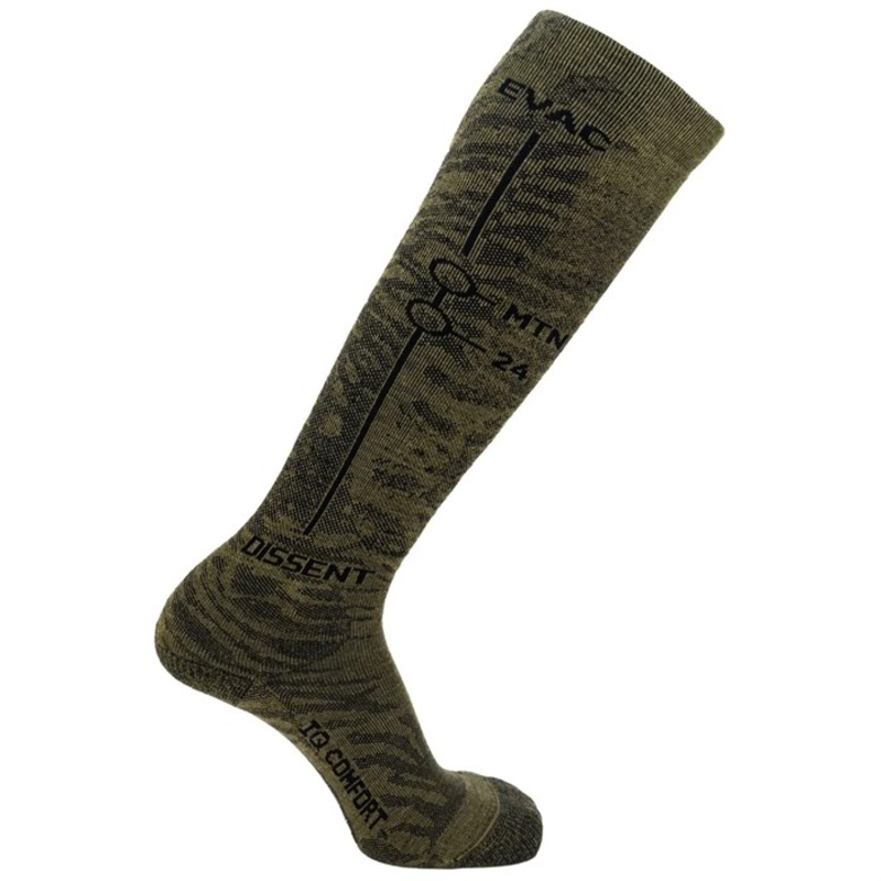 Dissent IQ Comfort EVAC Socks|Olive|S|M|L|XL
